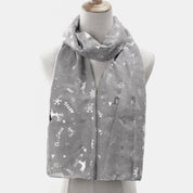 Christmas Element Polyester Scarf - Amara Luxe Fine Boutique