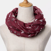 Christmas Element Polyester Scarf - Amara Luxe Fine Boutique