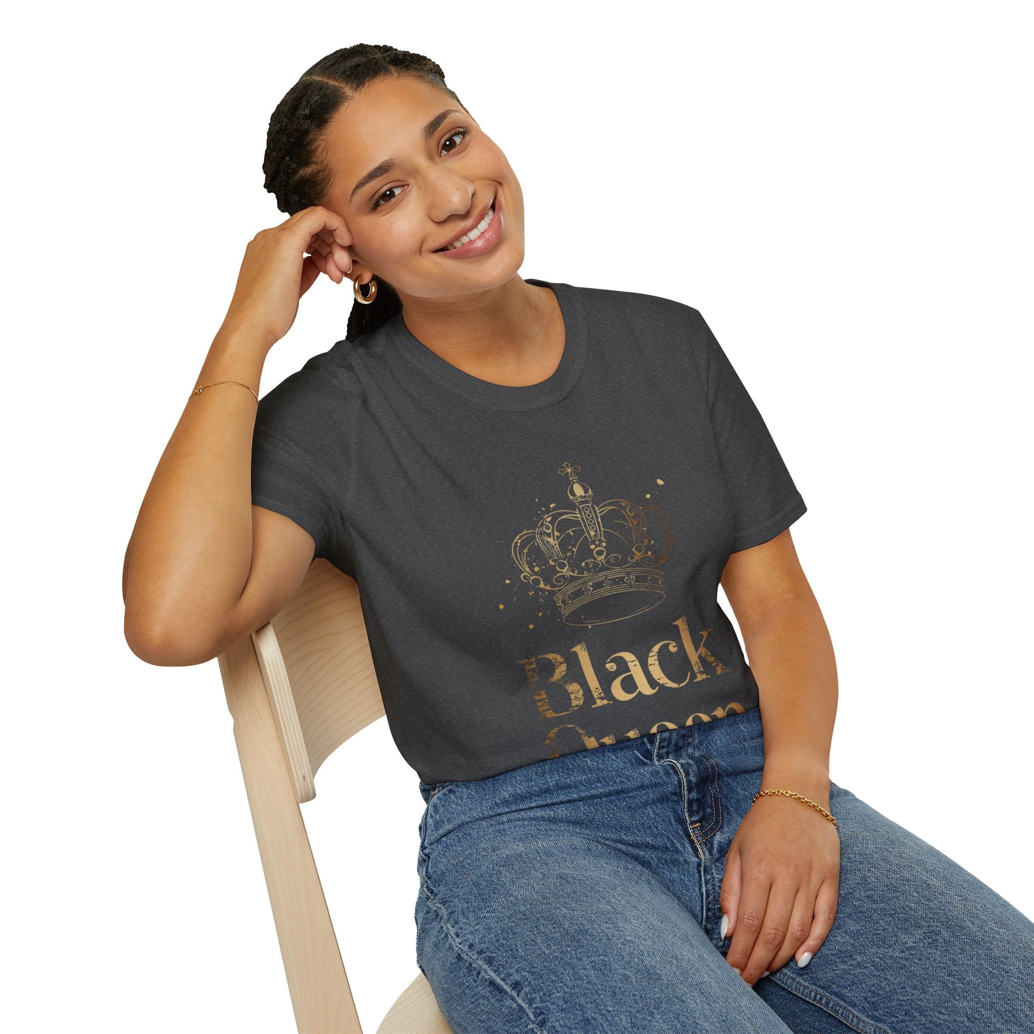 Black Queen T-Shirt | Empowering & Stylish | Amara Luxe - Amara Luxe Fine Boutique