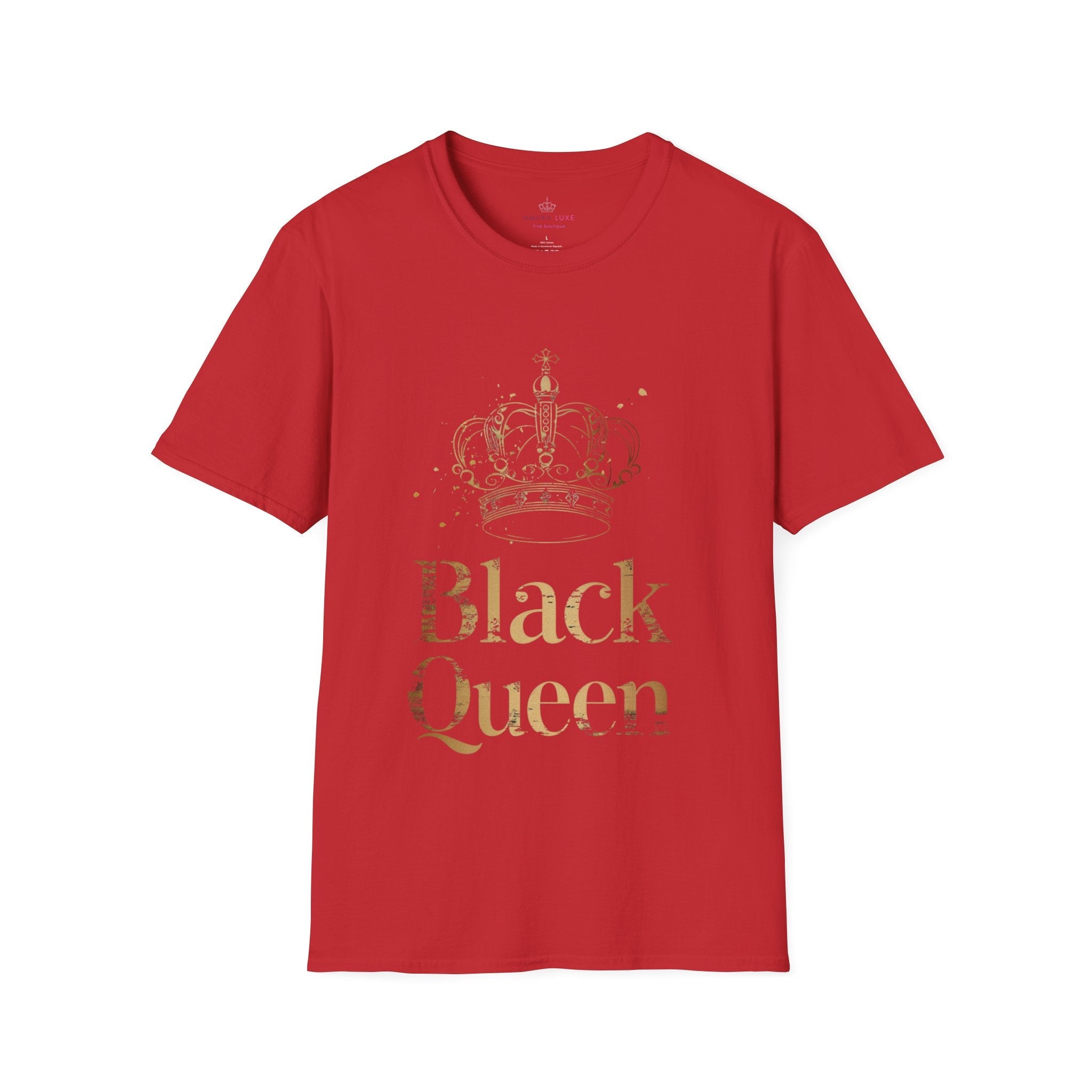 Black Queen T-Shirt | Empowering & Stylish | Amara Luxe - Amara Luxe Fine Boutique