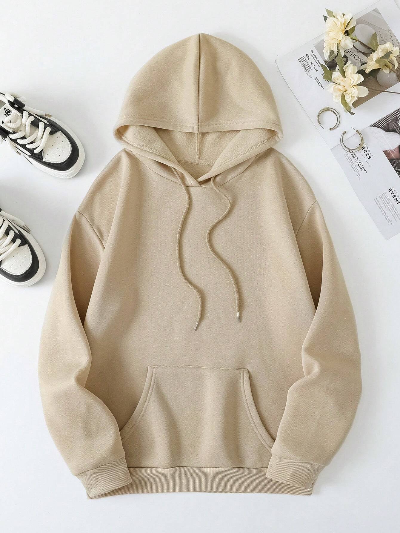 FAITH OVER FEAR Dropped Shoulder Hoodie - Amara Luxe Fine Boutique