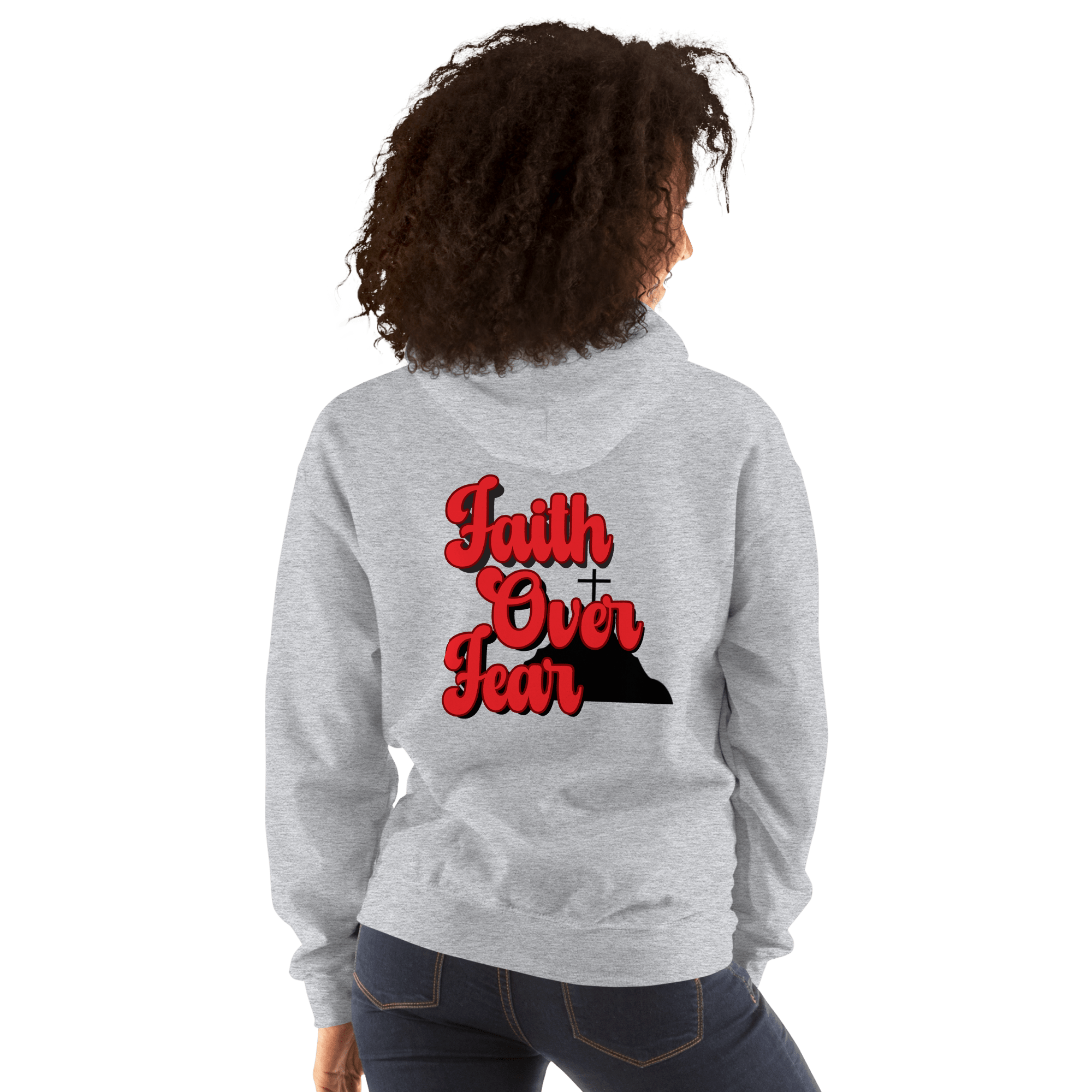 Faith Over Fear Hoodie - Amara Luxe Fine Boutique