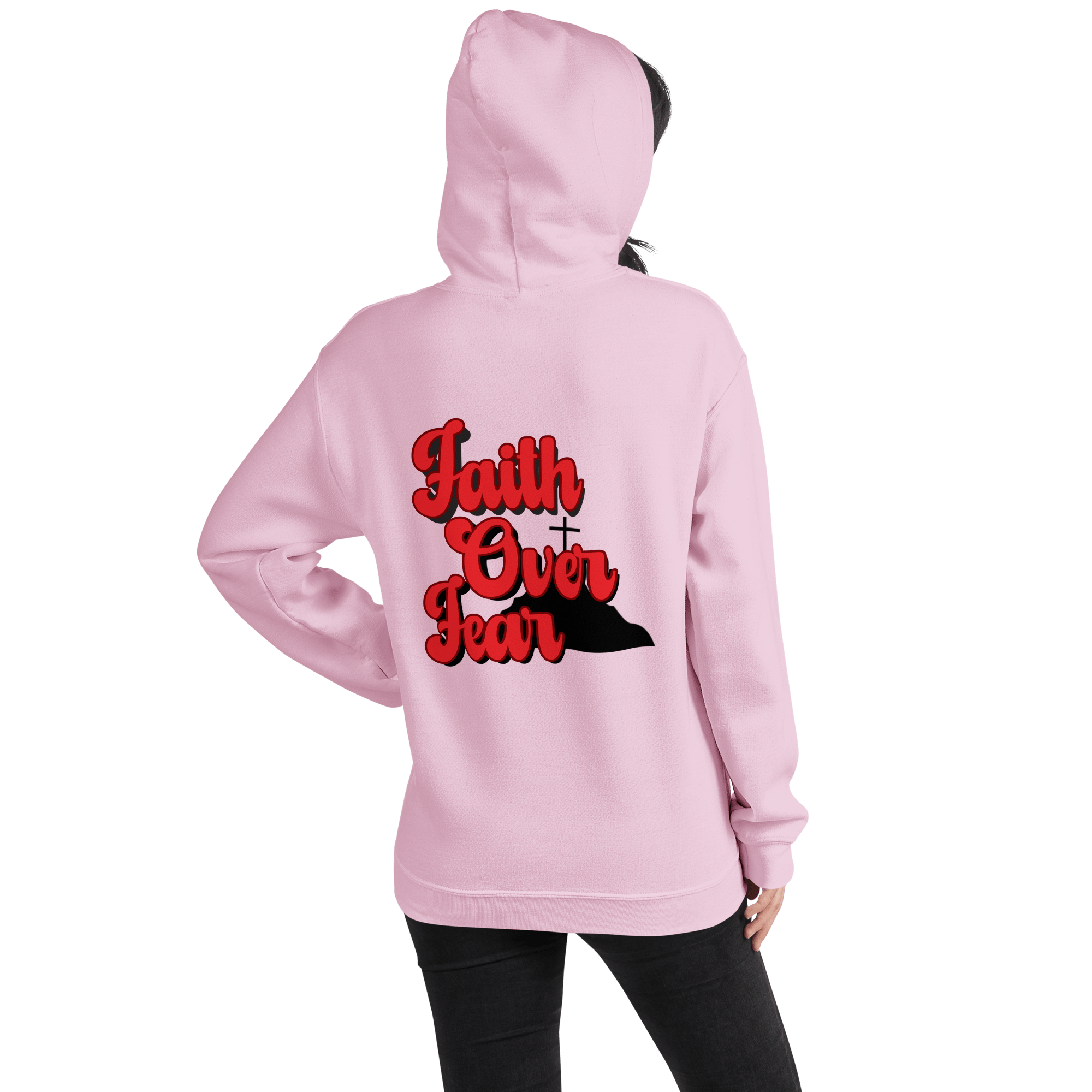 Faith Over Fear Hoodie - Amara Luxe Fine Boutique