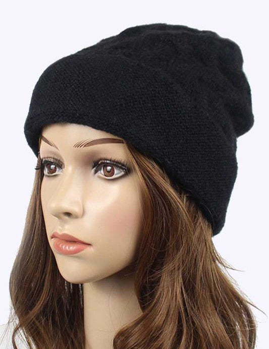 Slouchy Fit Soft Knit Beanie - Amara Luxe Fine Boutique