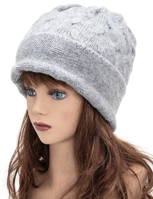 Slouchy Fit Soft Knit Beanie - Amara Luxe Fine Boutique