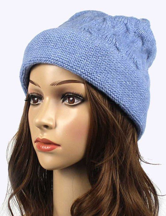 Slouchy Fit Soft Knit Beanie - Amara Luxe Fine Boutique