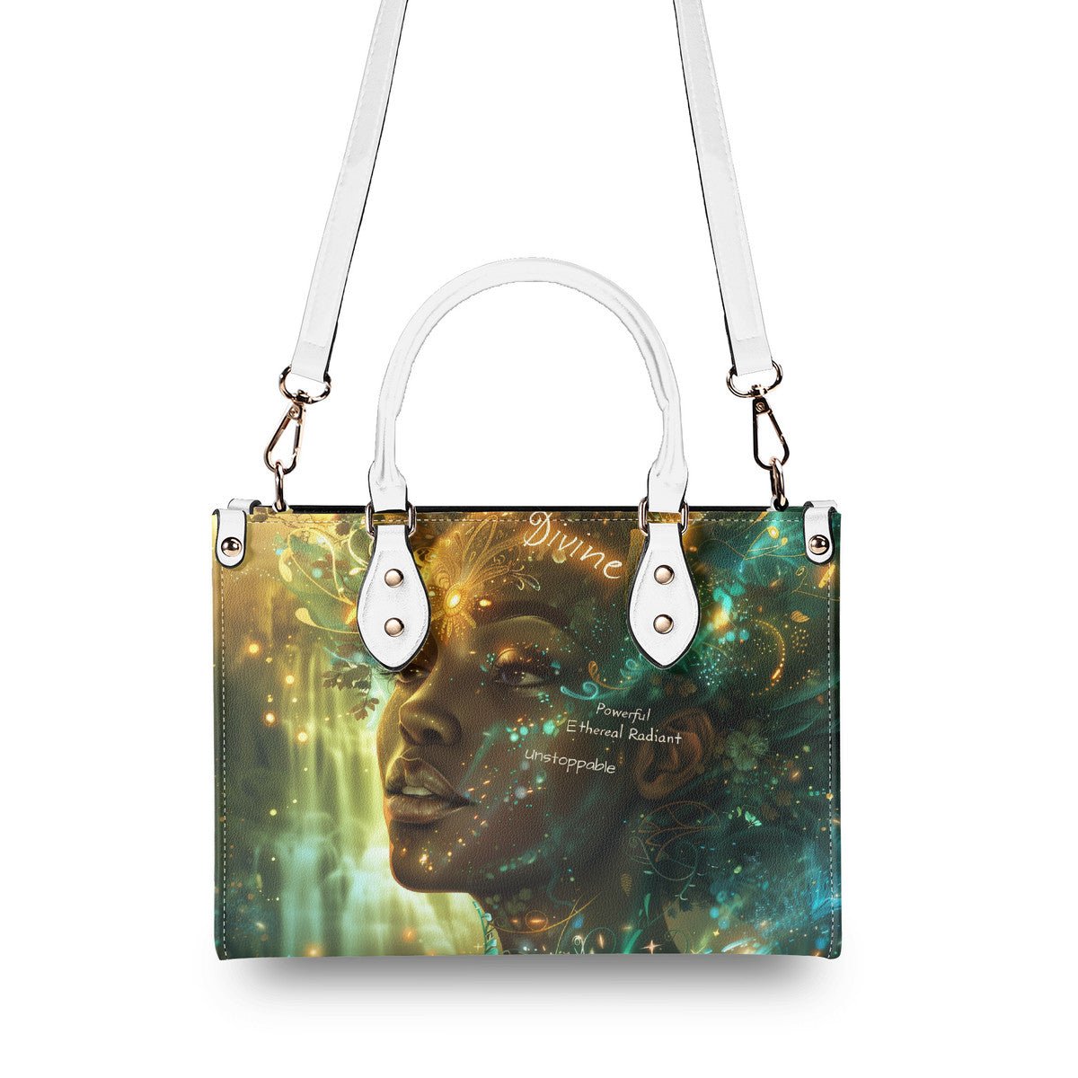 The Divine Essence Handbag - Mystical, Empowering, and Customizable - Amara Luxe Fine Boutique