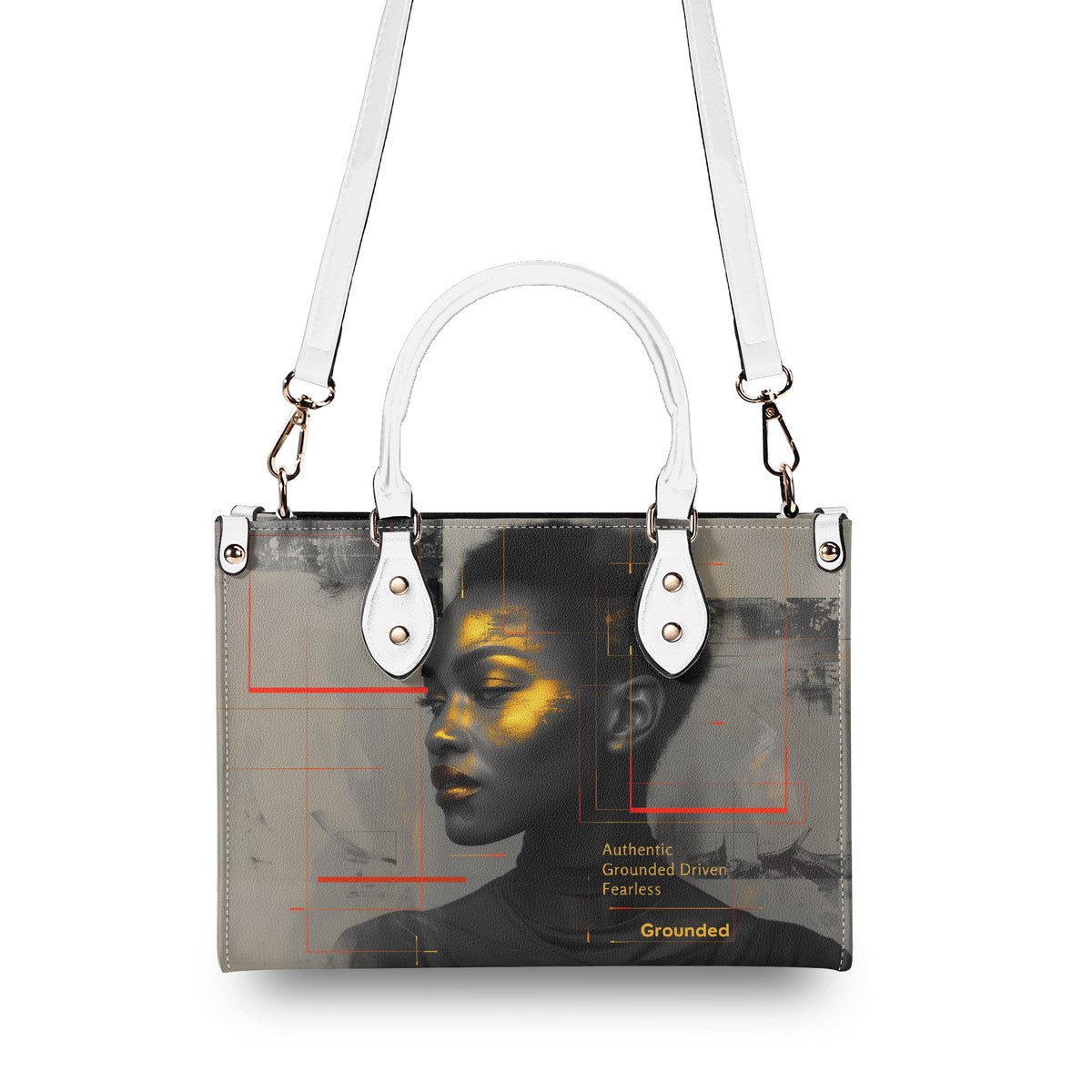 The Grounded Elegance Handbag - Minimalist, Bold, and Customizable - Amara Luxe Fine Boutique