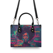 The Neon Power Handbag - Bold, Futuristic, and Customizable - Amara Luxe Fine Boutique