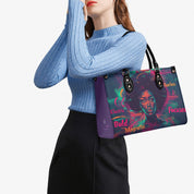 The Neon Power Handbag - Bold, Futuristic, and Customizable - Amara Luxe Fine Boutique