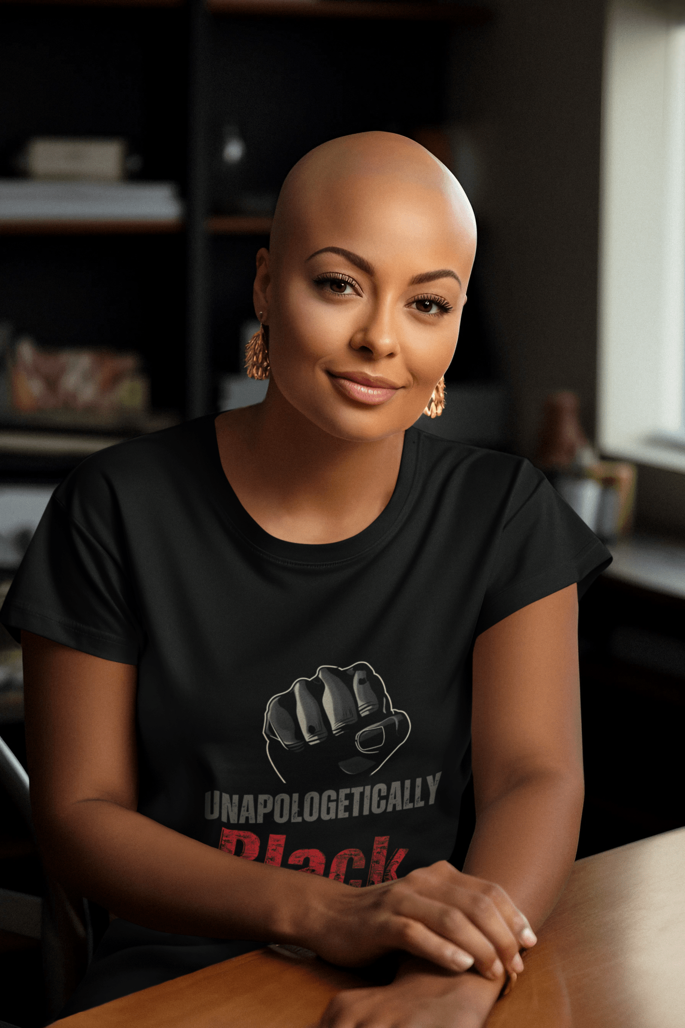 Unapologetically Black T-Shirt | Empowering Statement Tee | Amara Luxe - Amara Luxe Fine Boutique