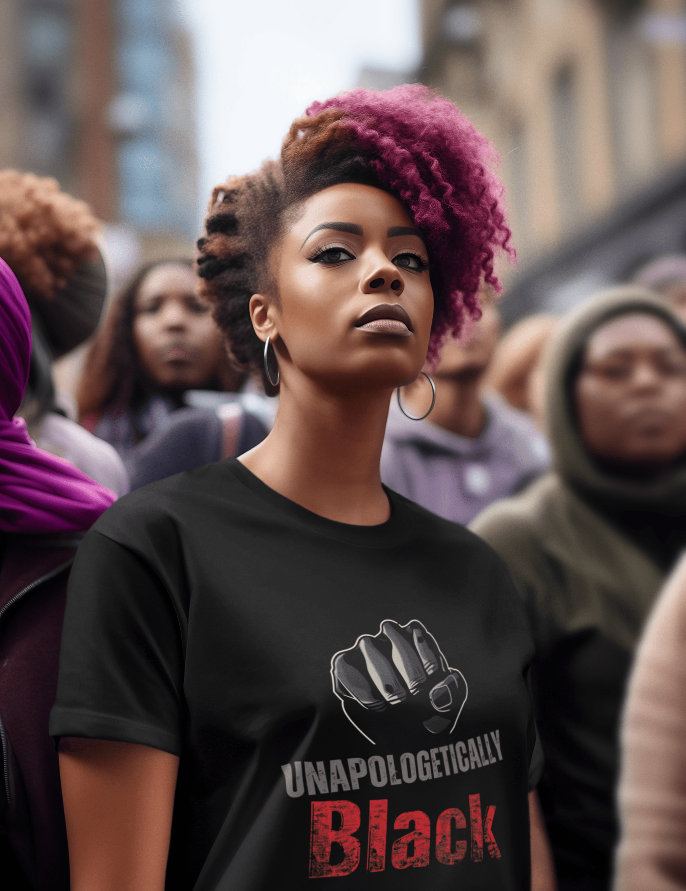 Unapologetically Black T-Shirt | Empowering Statement Tee | Amara Luxe - Amara Luxe Fine Boutique