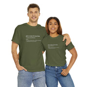 Procrastination Heavy Cotton Tee
