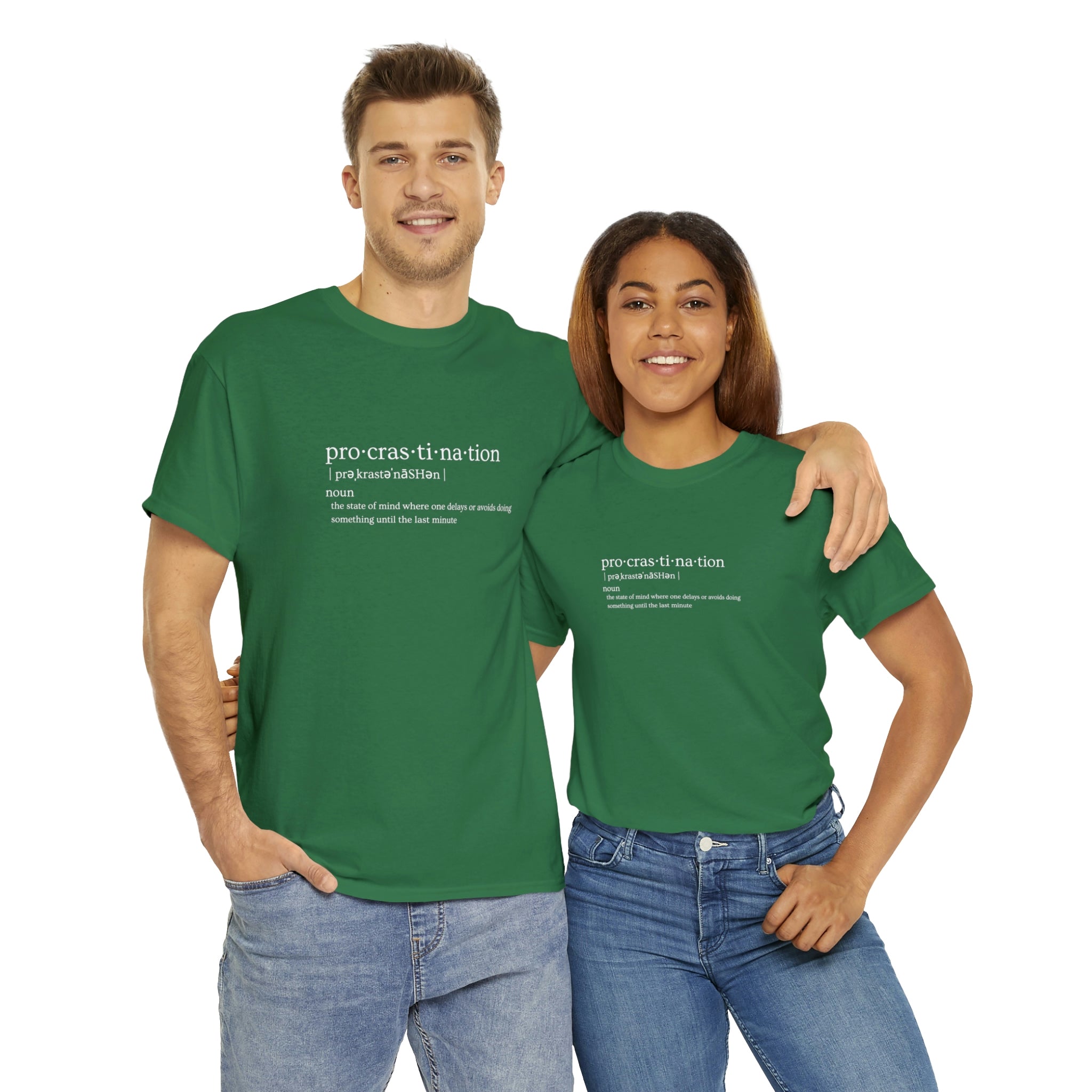 Procrastination Heavy Cotton Tee
