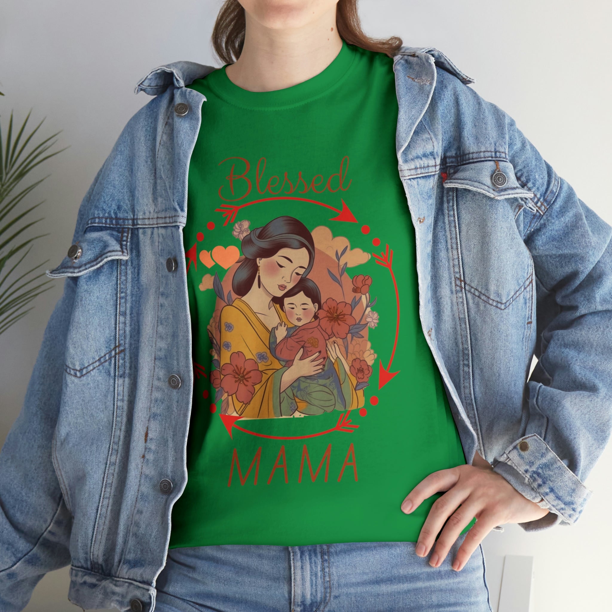 Blessed Mama 2 Heavy Cotton Tee