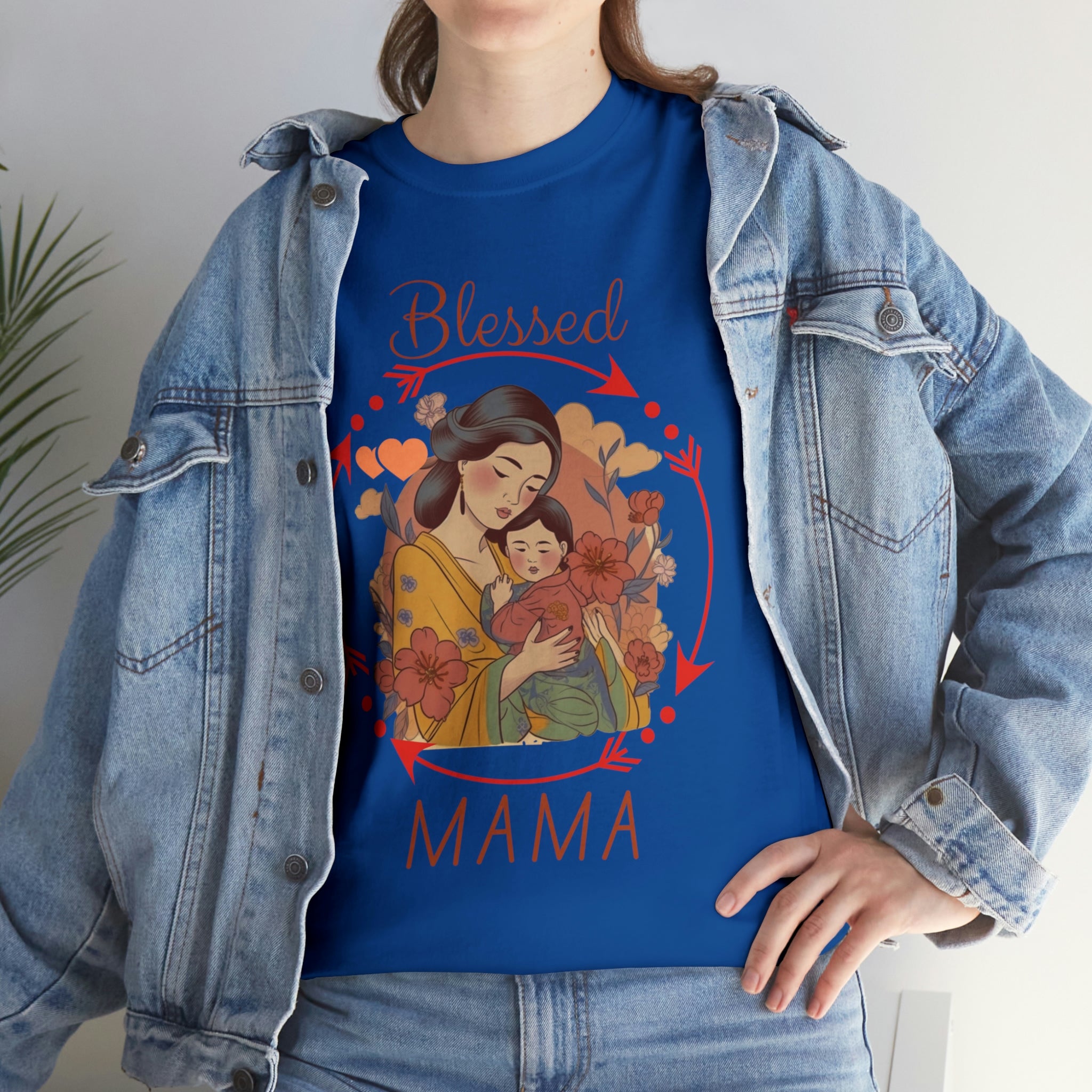 Blessed Mama 2 Heavy Cotton Tee