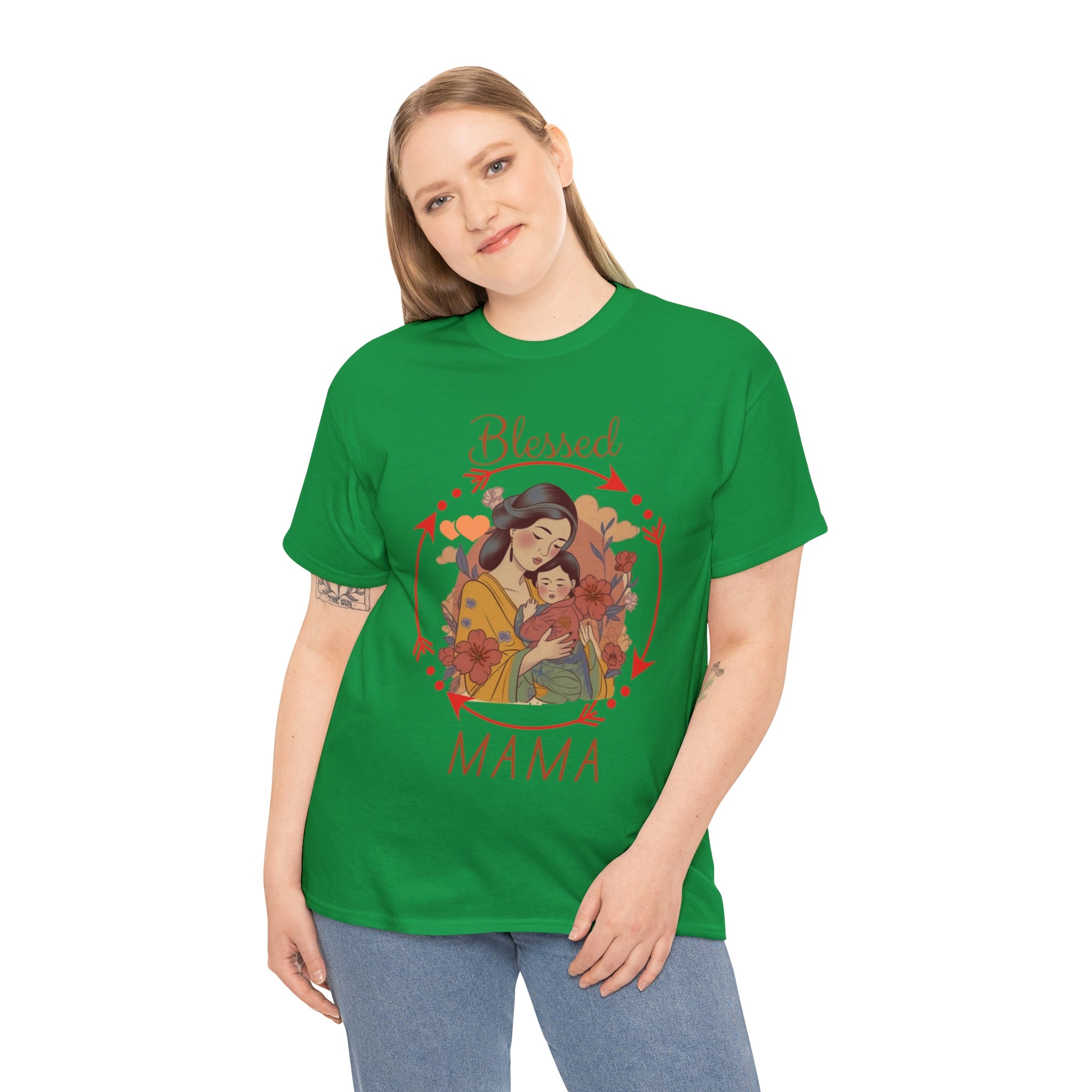 Blessed Mama 2 Heavy Cotton Tee