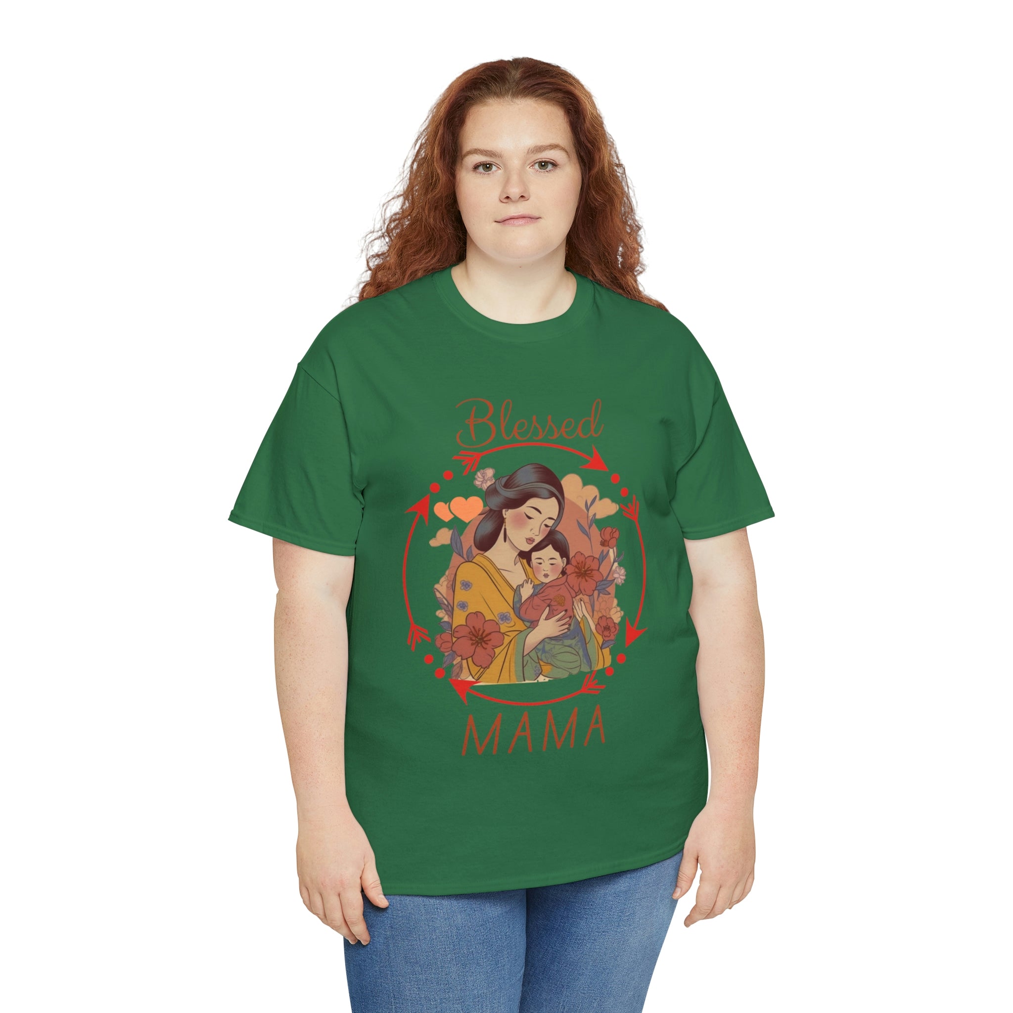 Blessed Mama 2 Heavy Cotton Tee