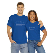 Procrastination Heavy Cotton Tee