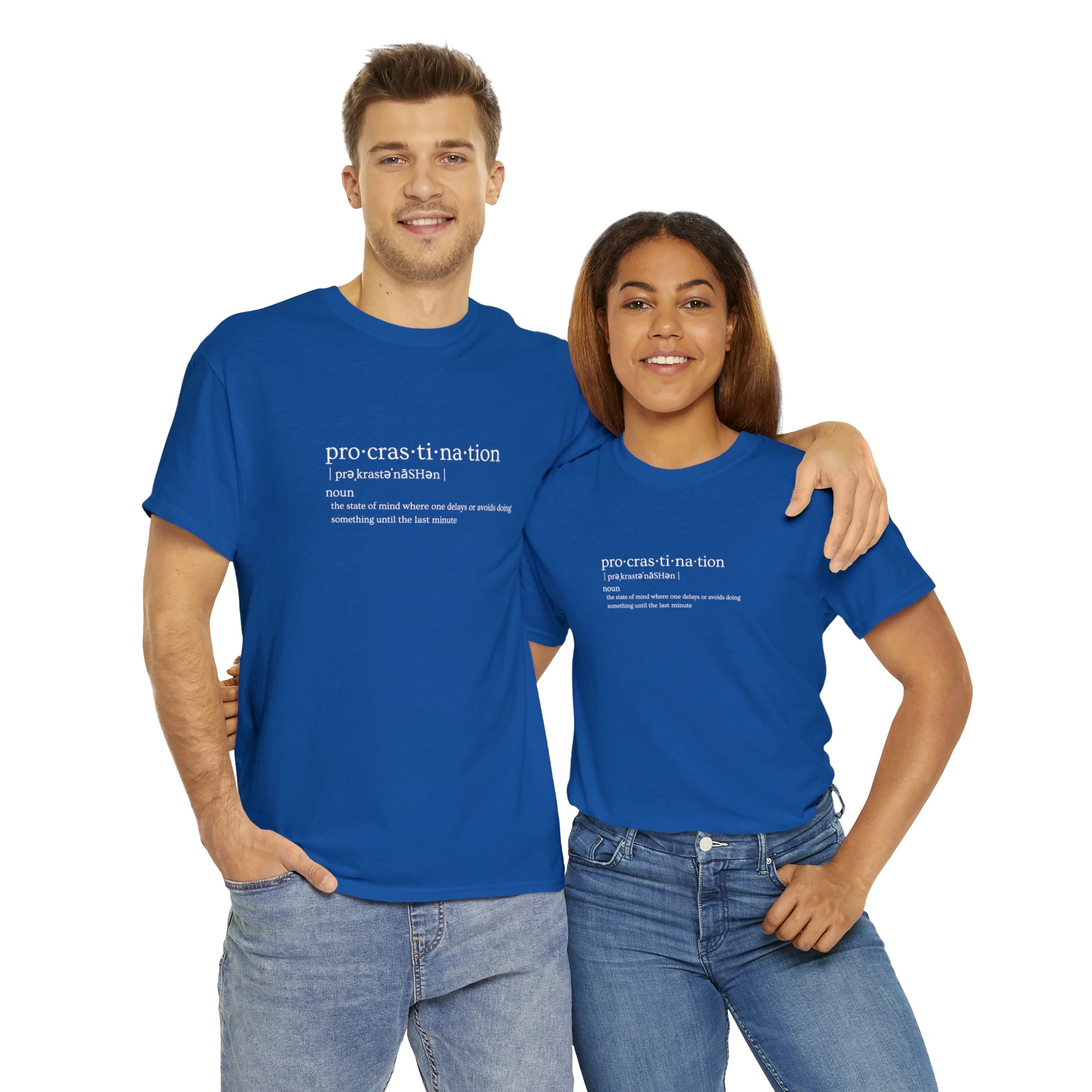 Procrastination Heavy Cotton Tee