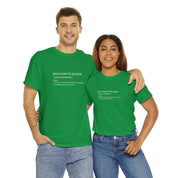 Procrastination Heavy Cotton Tee