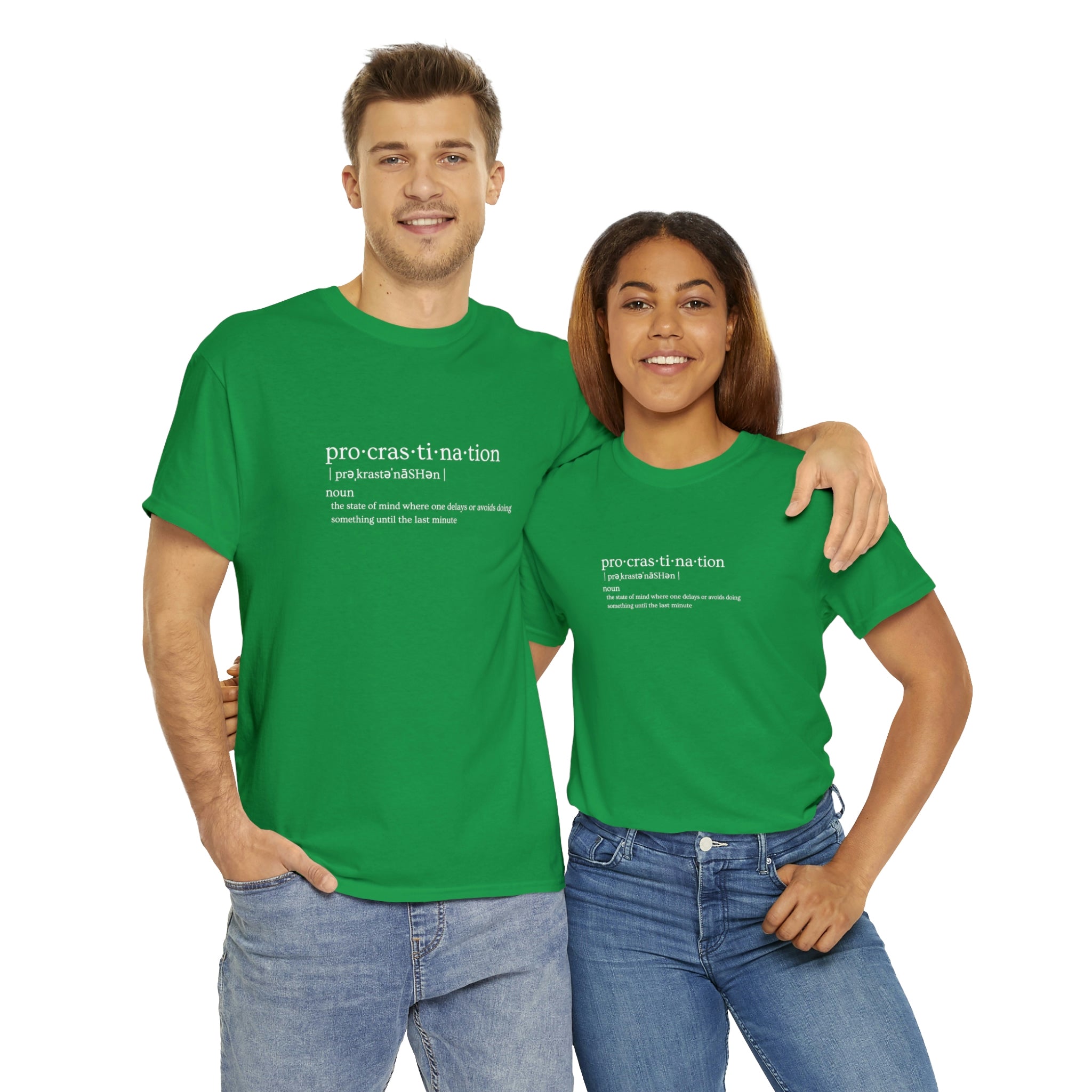 Procrastination Heavy Cotton Tee