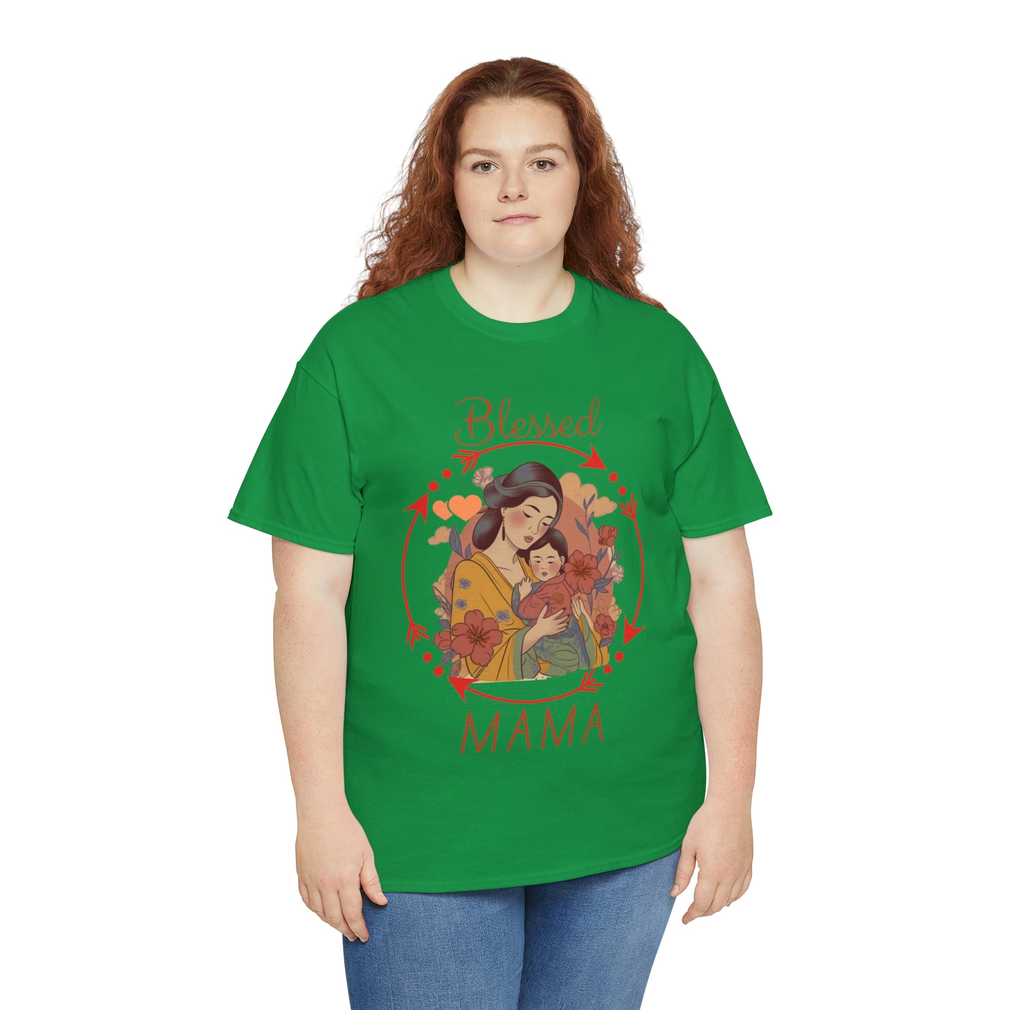 Blessed Mama 2 Heavy Cotton Tee