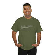 Procrastination Heavy Cotton Tee