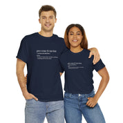 Procrastination Heavy Cotton Tee