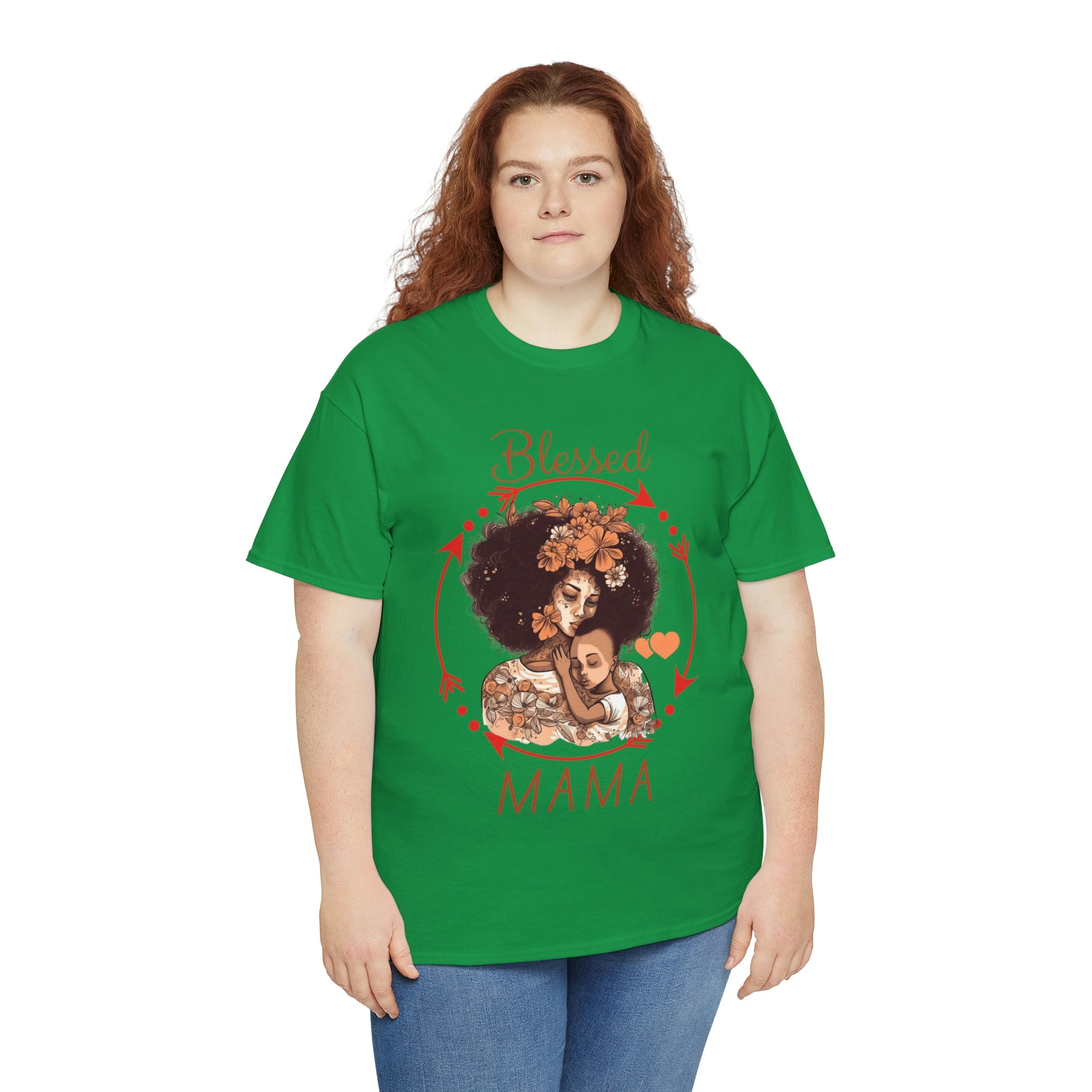 Blessed Mama Heavy Cotton Tee