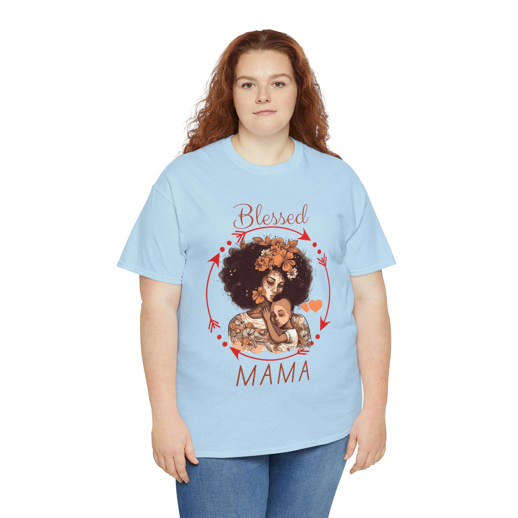 Blessed Mama Heavy Cotton Tee