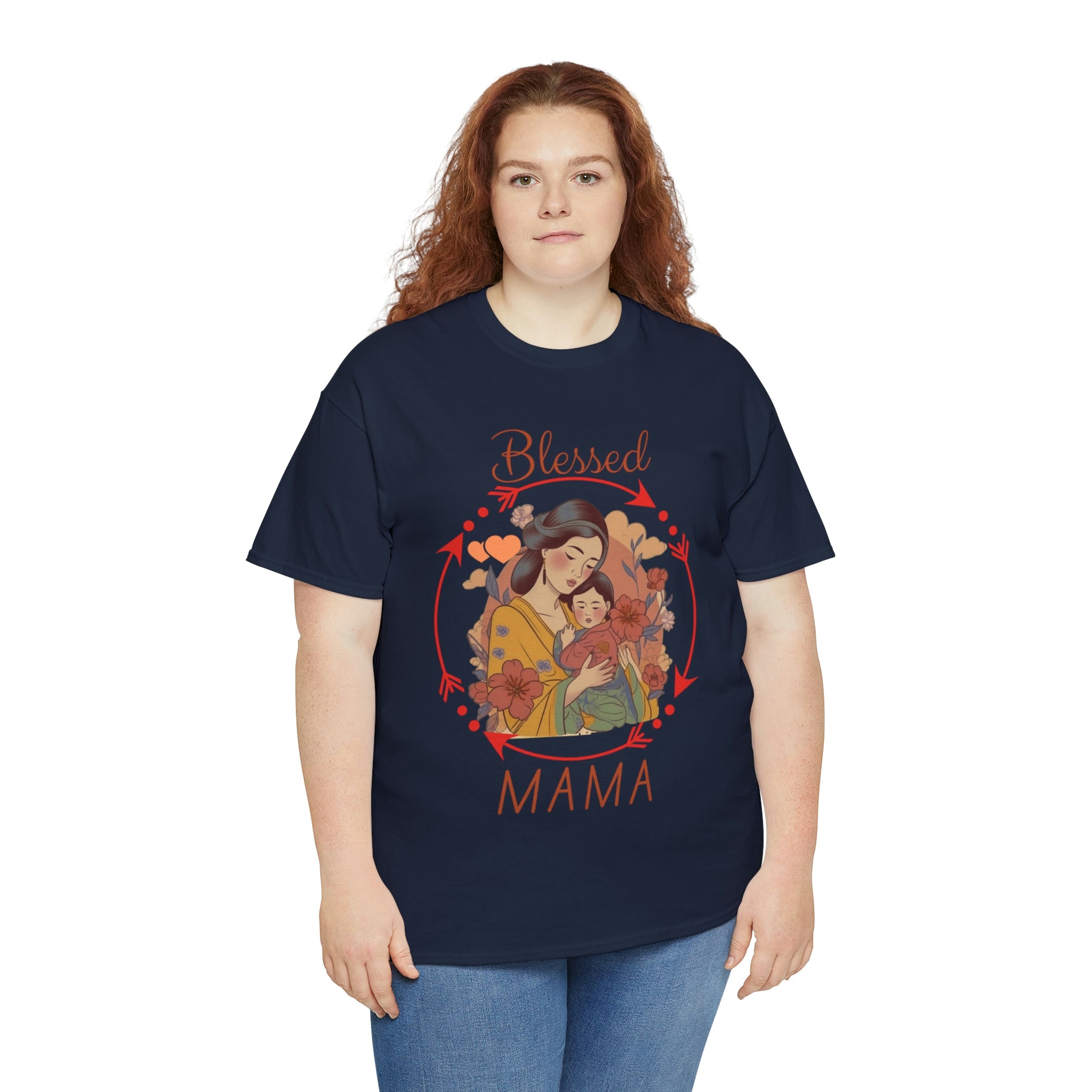 Blessed Mama 2 Heavy Cotton Tee