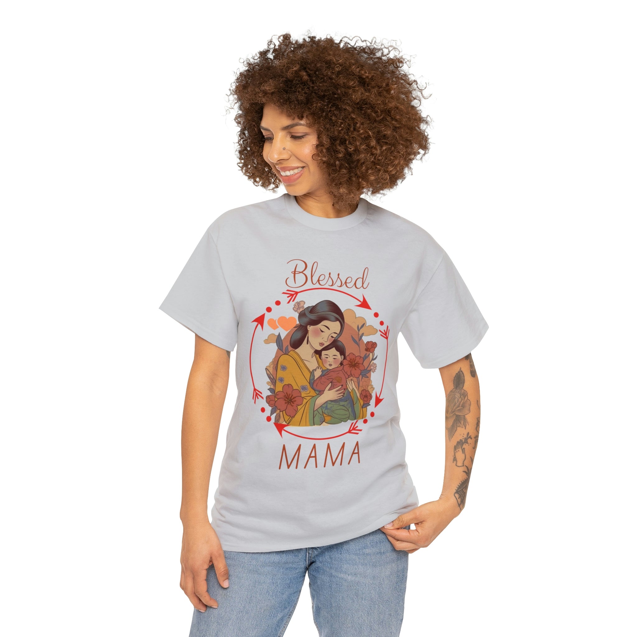 Blessed Mama 2 Heavy Cotton Tee