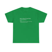 Procrastination Heavy Cotton Tee