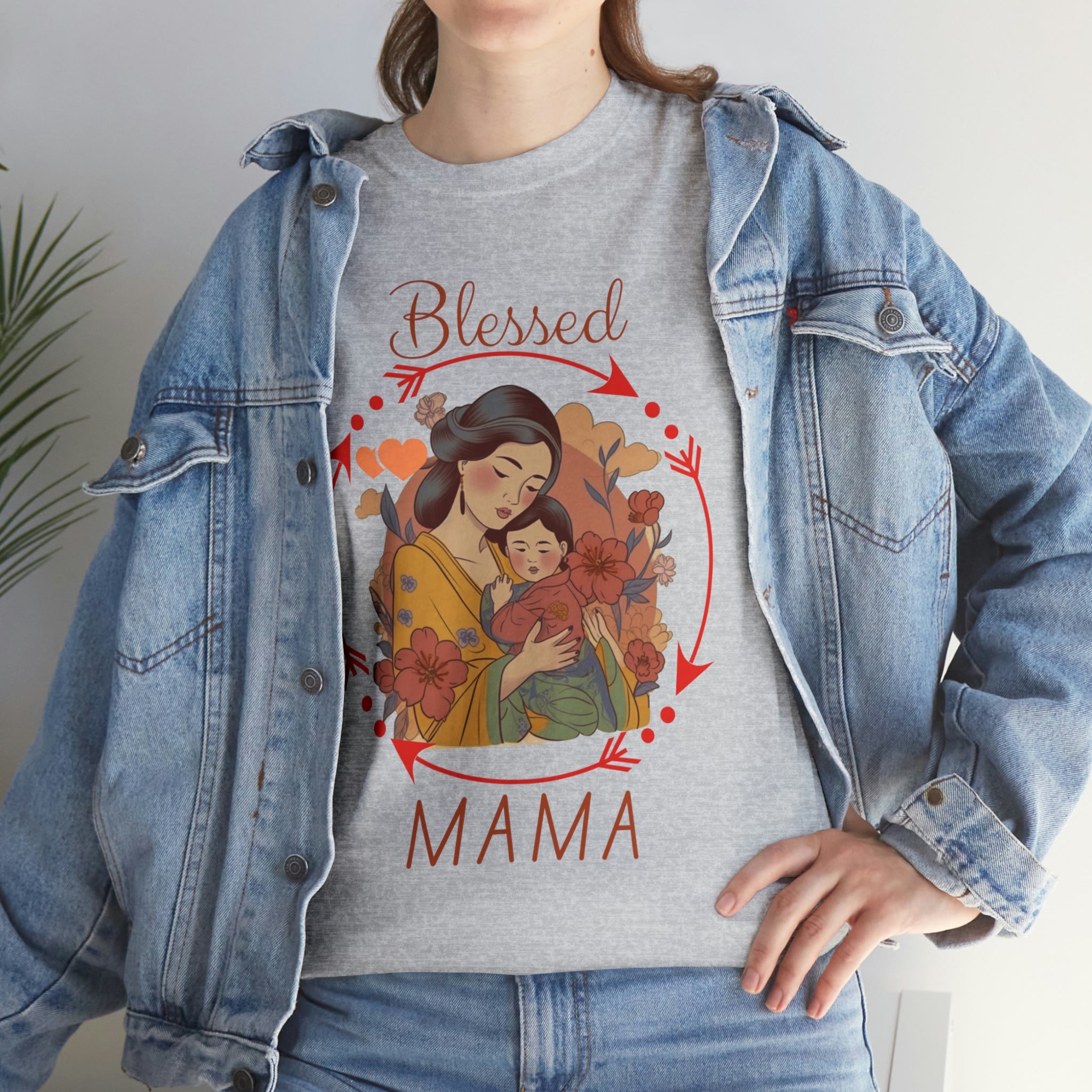 Blessed Mama 2 Heavy Cotton Tee