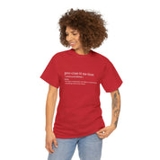 Procrastination Heavy Cotton Tee