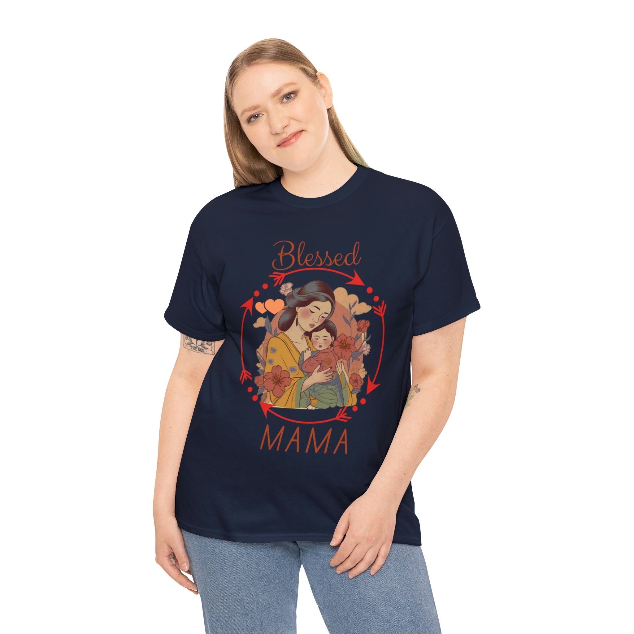 Blessed Mama 2 Heavy Cotton Tee