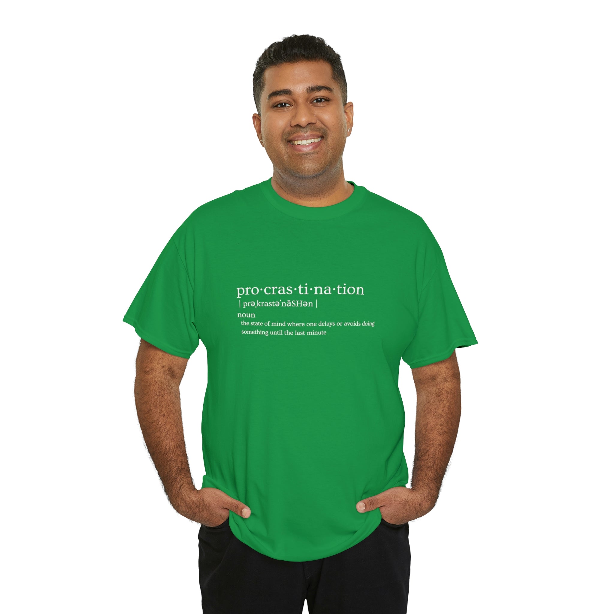 Procrastination Heavy Cotton Tee