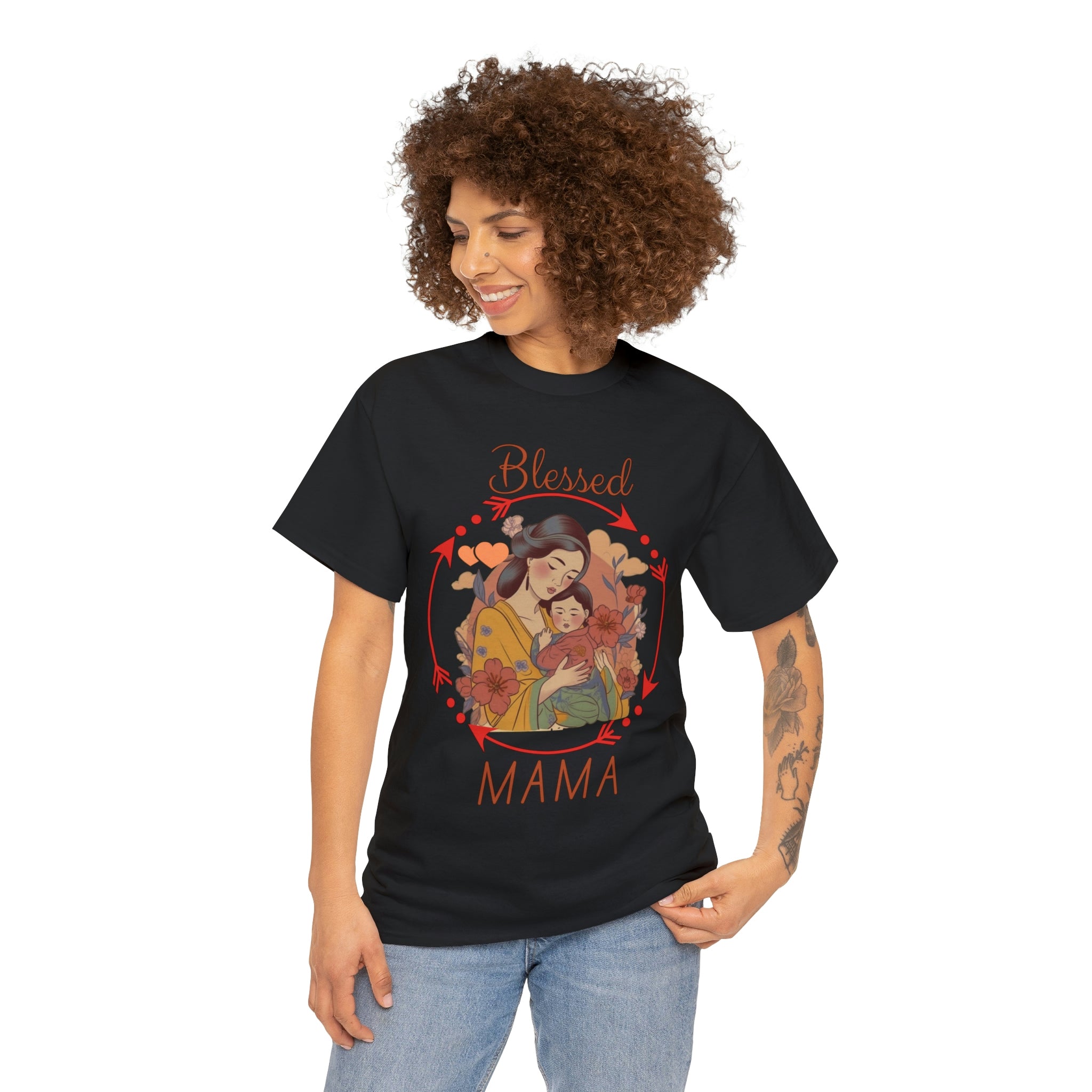 Blessed Mama 2 Heavy Cotton Tee