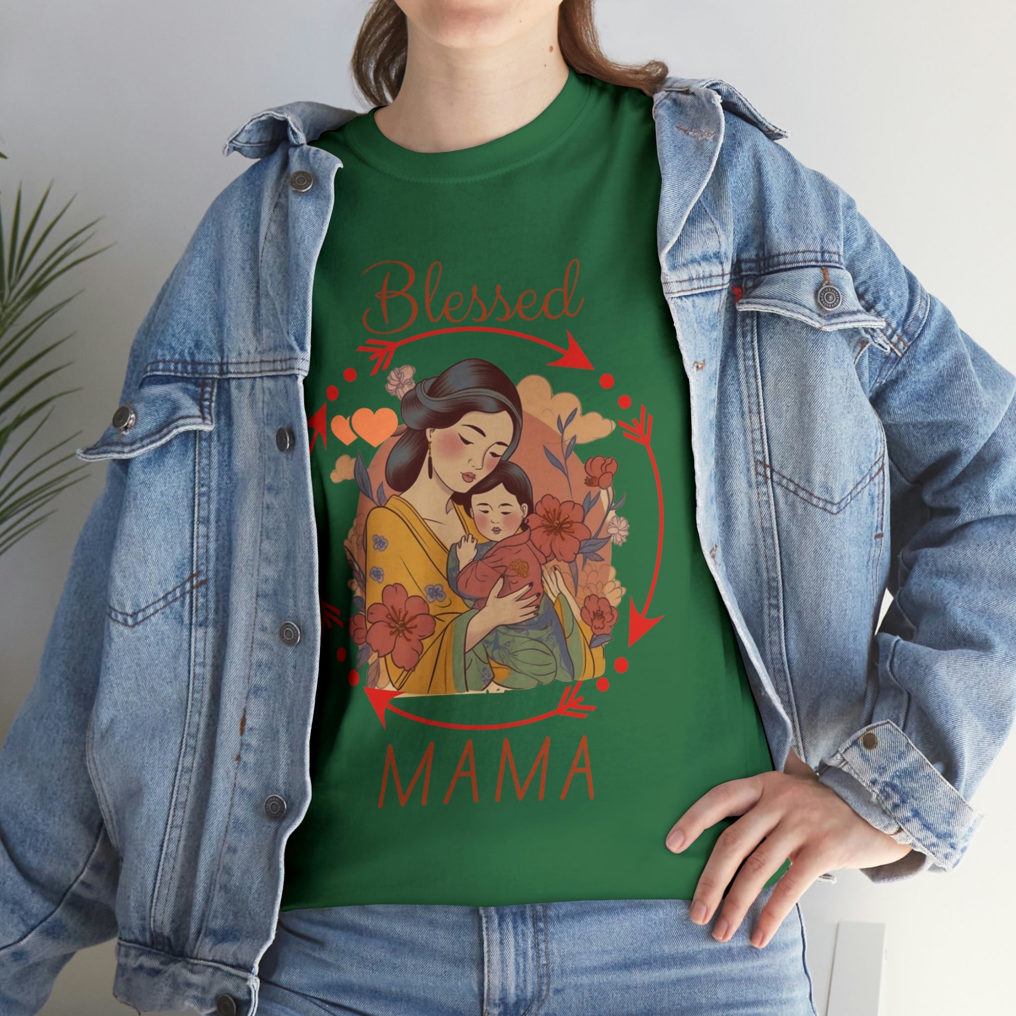 Blessed Mama 2 Heavy Cotton Tee