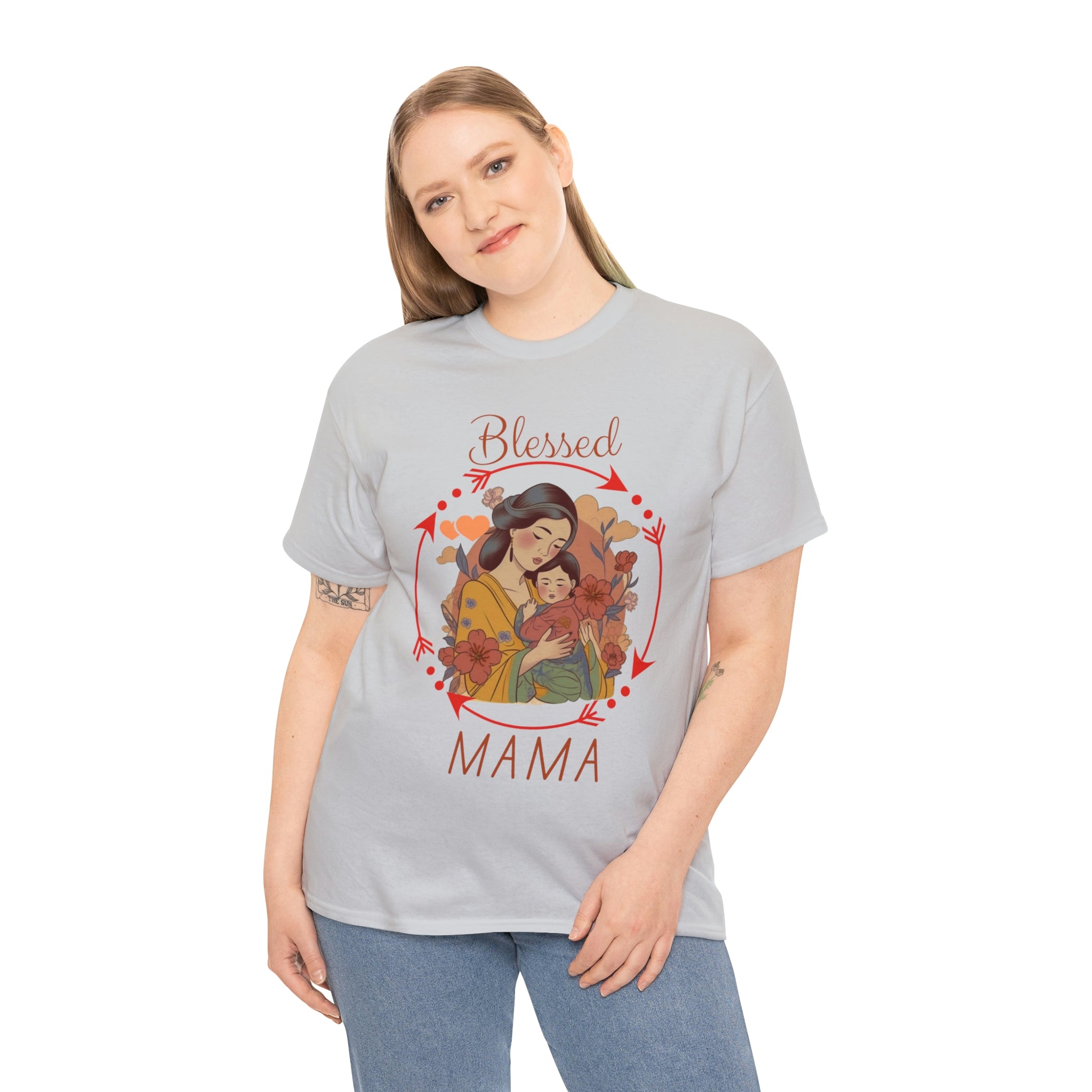 Blessed Mama 2 Heavy Cotton Tee