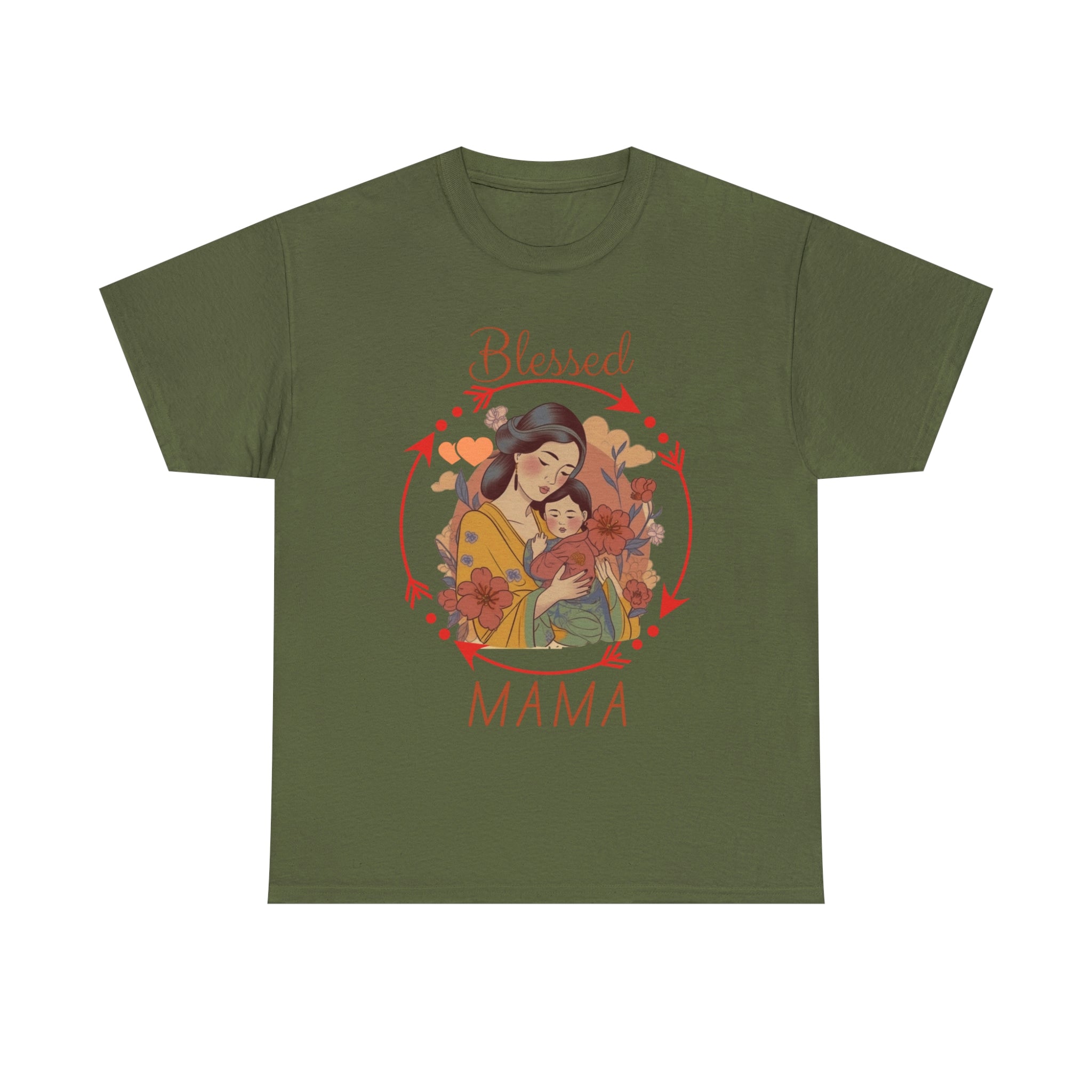 Blessed Mama 2 Heavy Cotton Tee