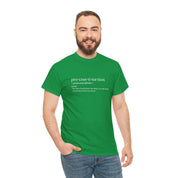 Procrastination Heavy Cotton Tee