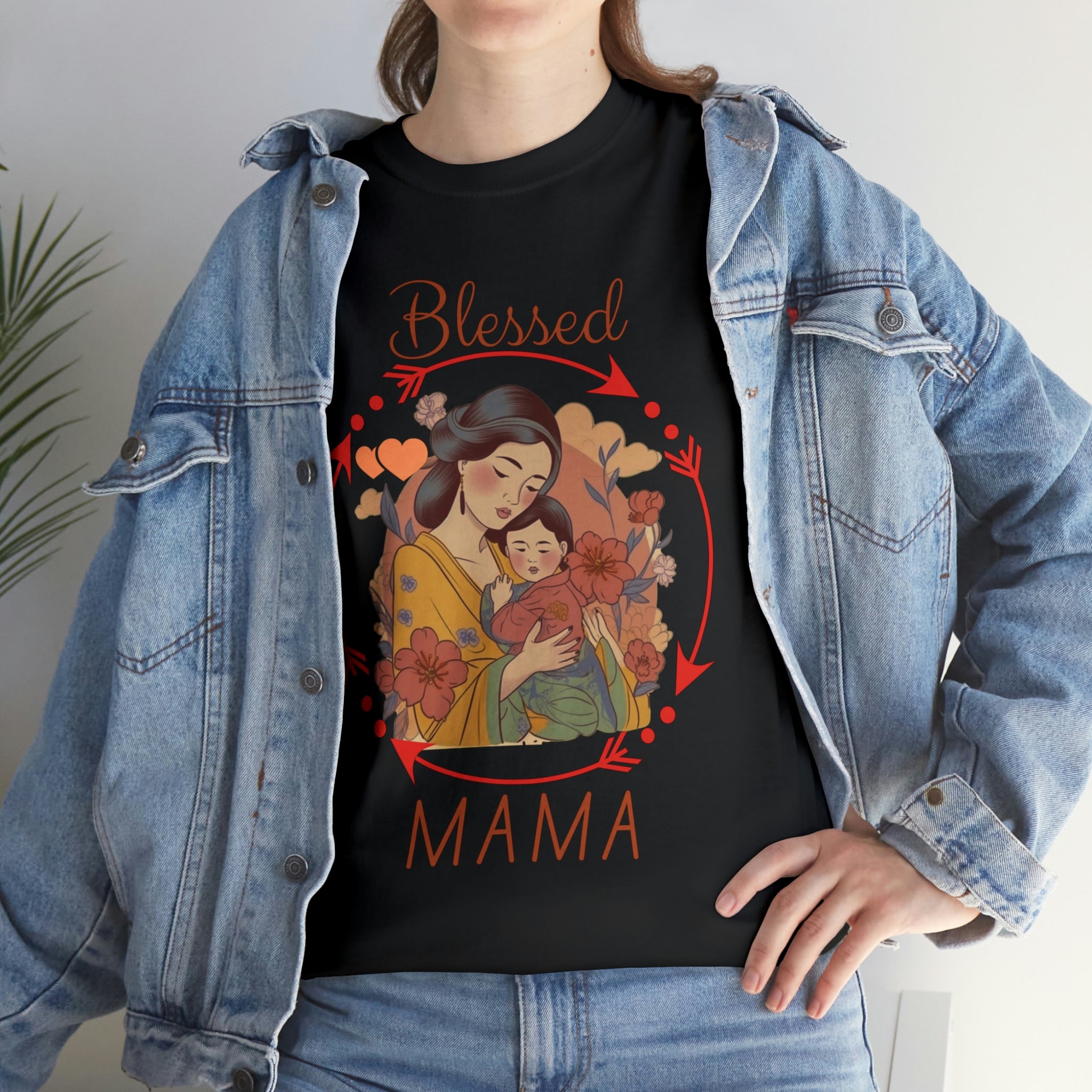 Blessed Mama 2 Heavy Cotton Tee