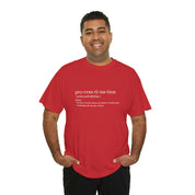 Procrastination Heavy Cotton Tee
