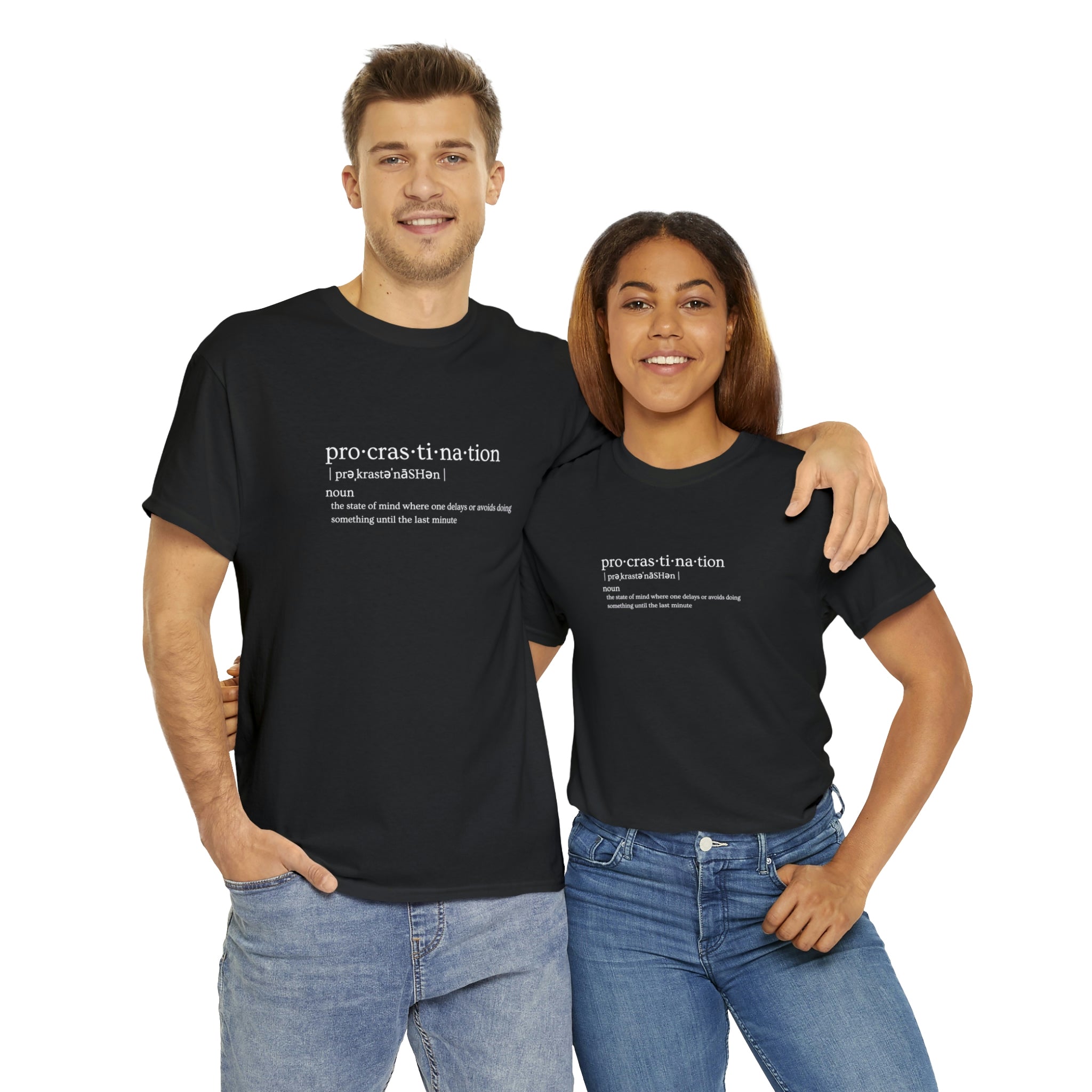 Procrastination Heavy Cotton Tee