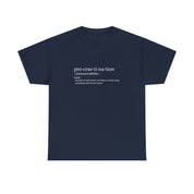 Procrastination Heavy Cotton Tee