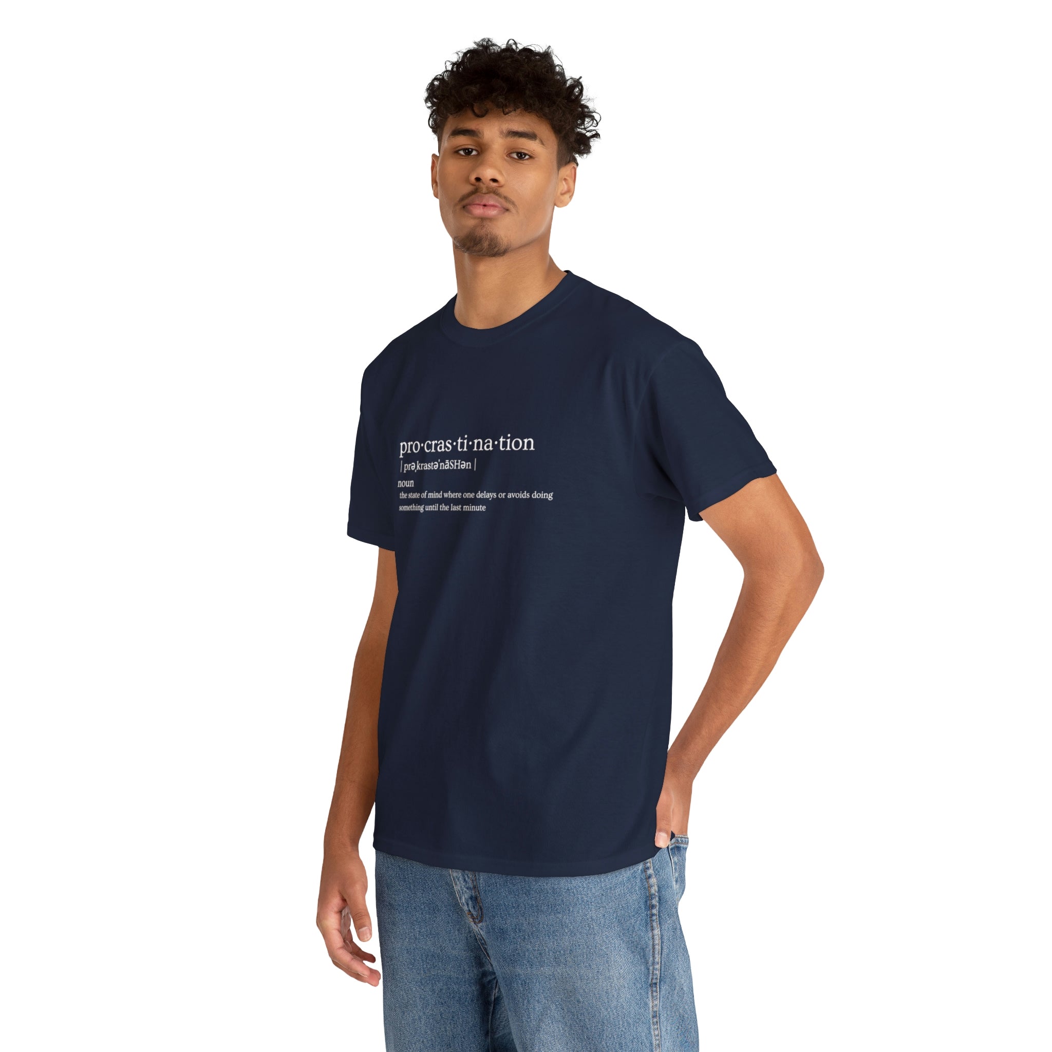 Procrastination Heavy Cotton Tee