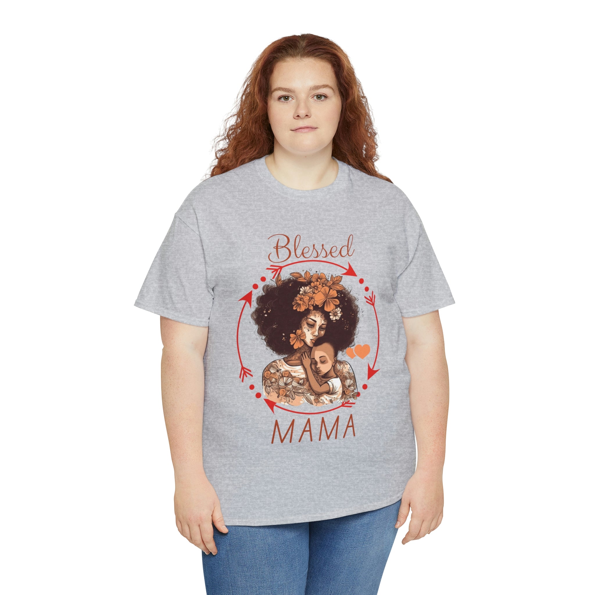 Blessed Mama Heavy Cotton Tee