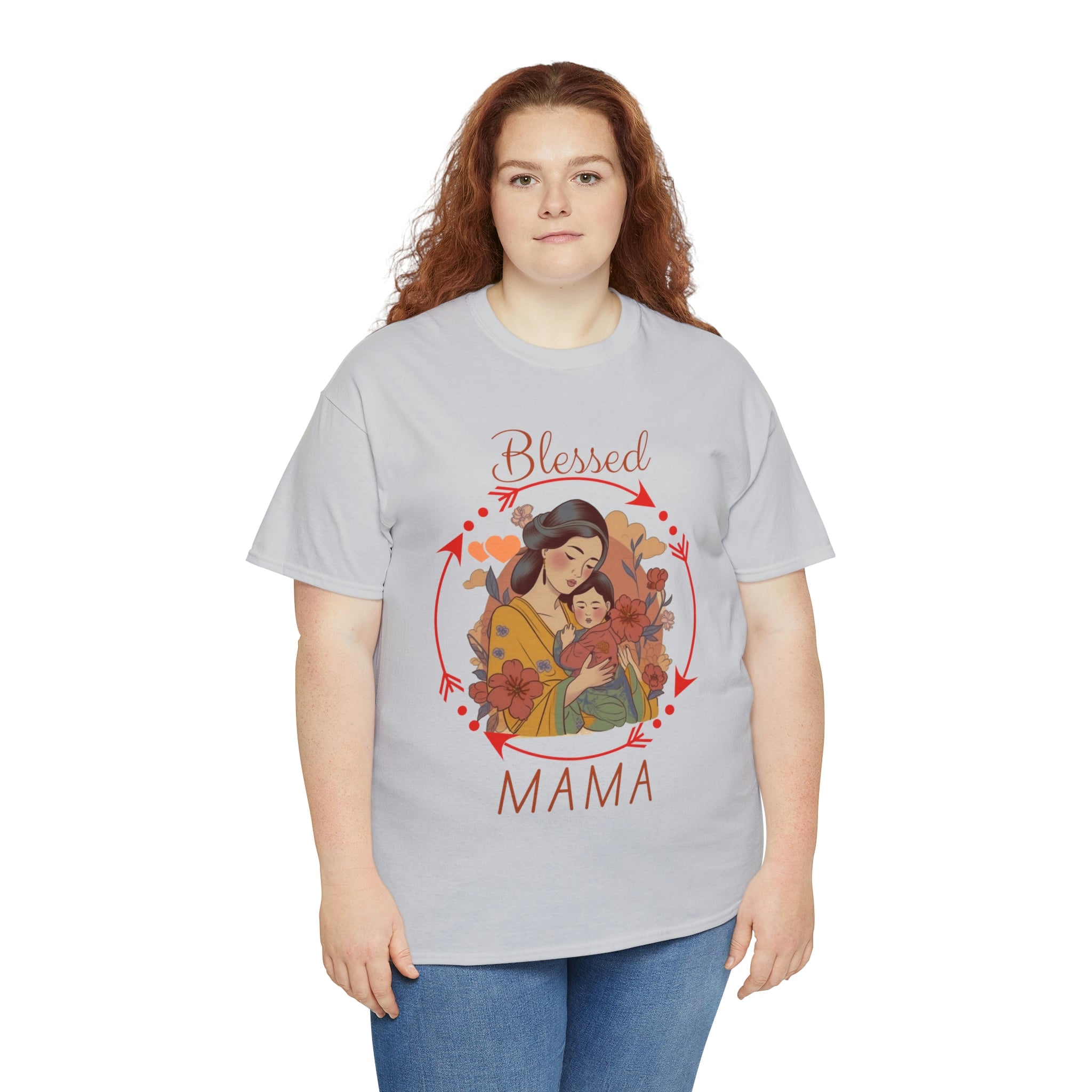 Blessed Mama 2 Heavy Cotton Tee